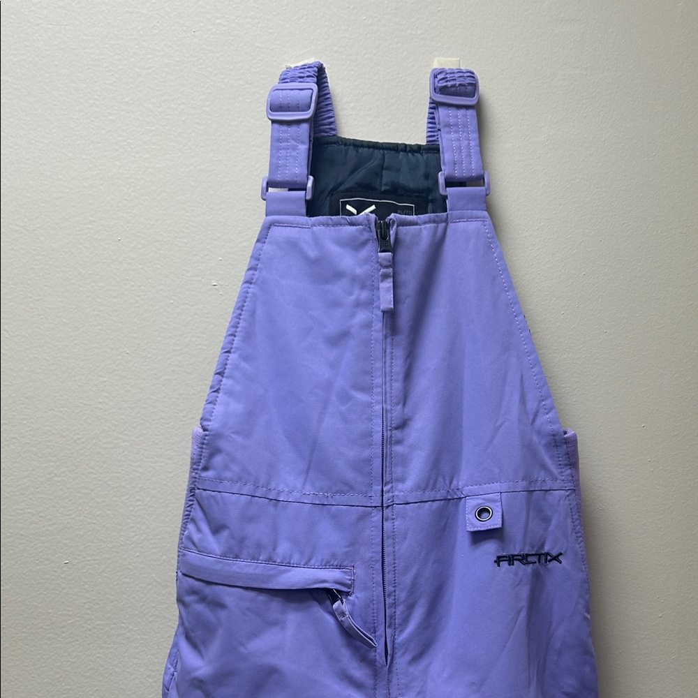 Arctix Kids Insulated Lavender Snow Bibs